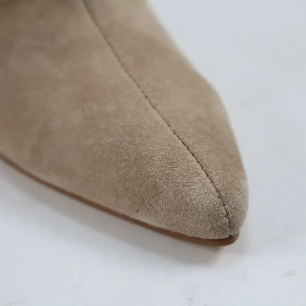 🔥Marc Fisher Masina Suede Ankle Boots, Medium Natural 5US MSRP$199 SHIPS TODAY - Picture 8 of 10